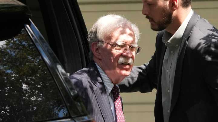 Trump repeatedly pointed finger at Bolton in the days before raids
