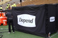 Prime spot: Colorado places sideline bathroom for Deion Sanders, sponsored by Depend undergarment