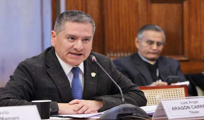 Luis Aragón sobre aumento de salario para diputados y senadores: “Es excesivo para la realidad del país”