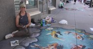 Chalk Art Festival returns to Midtown Crossing for a hot weekend!