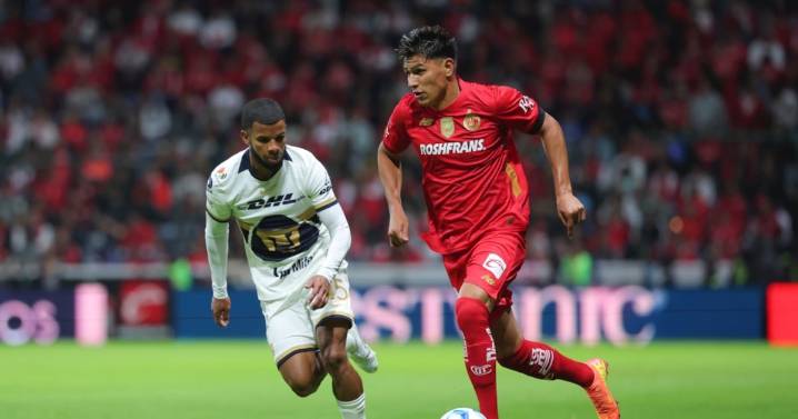 Pumas deja escapar el triunfo en cancha del campeón Toluca