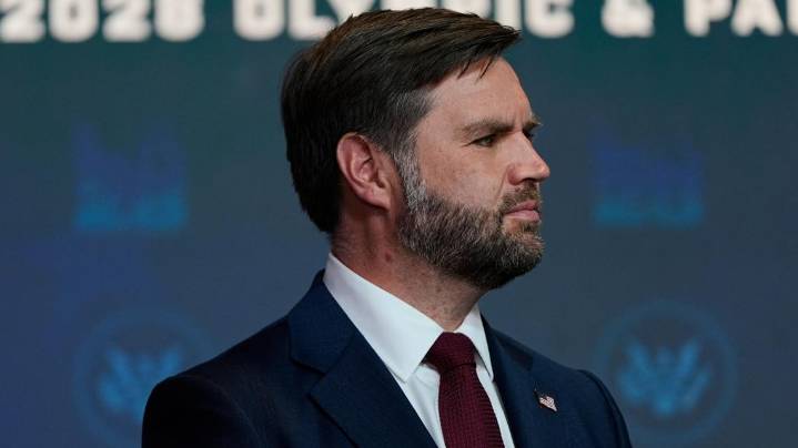 Hundreds protest Vice President JD Vance's visit to Indiana Statehouse
