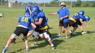 High school football training camps: Jefferson grows in numbers, size