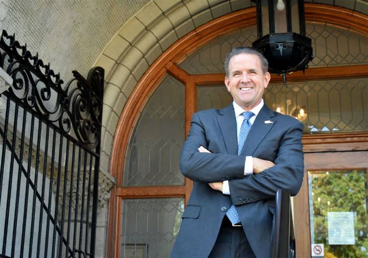 New WVU President Michael T. Benson sees 'blue sky' ahead for university