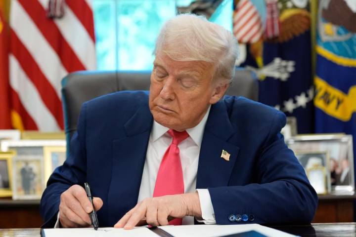 WATCH: President Donald Trump signs executive order on punishment for burning the American Flag