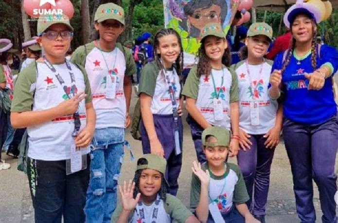 Niñas y niños de Caracas disfrutan tercera semana de Plan Vacacional