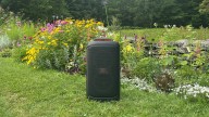 The JBL PartyBox 520 speaker powered my wedding week