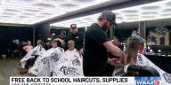 Free back to school haircuts, supplies