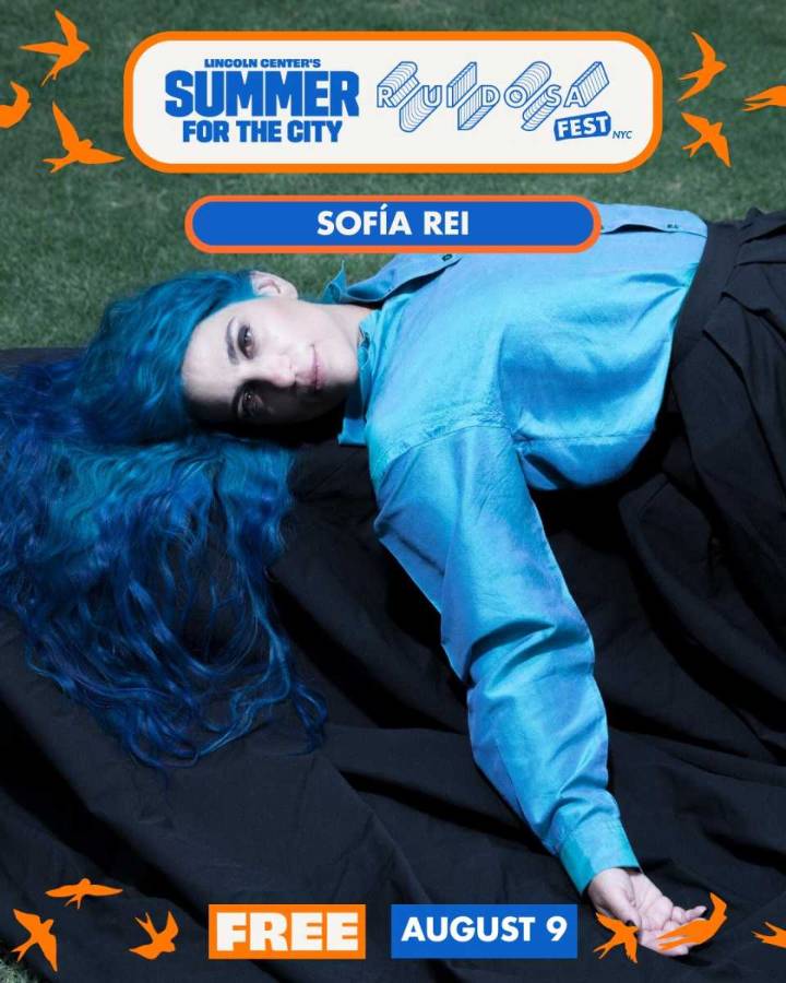Sofía Rei y el poder femenino en RUIDOSA Fest NYC en Lincoln Center