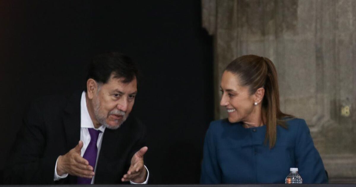 Hacen un escándalo por la casa de Noroña y no por García Luna, cuestiona Sheinbaum