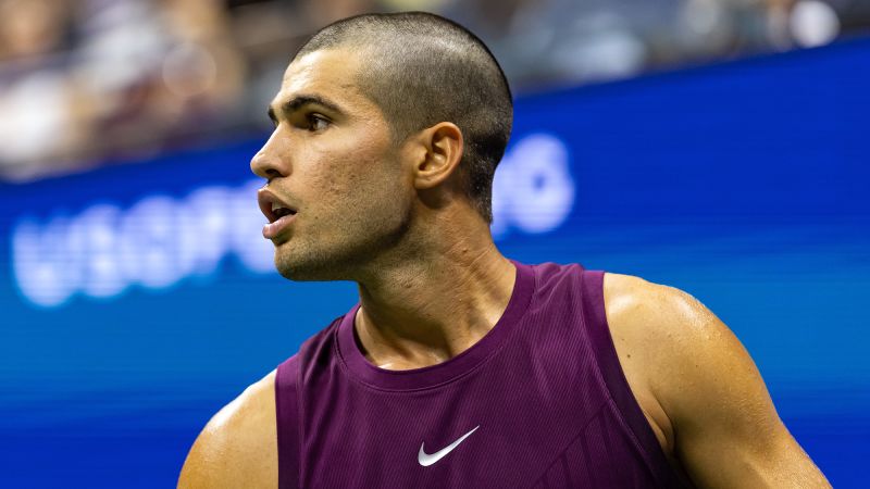 ‘It’s definitely terrible’: Carlos Alcaraz’s buzzcut raises eyebrows at the US Open