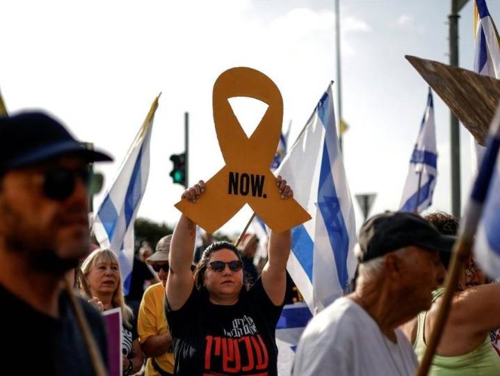 Protests held across Israel calling for end to Gaza war, hostage deal