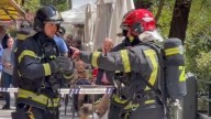 Estabilizado el incendio de Torrelodones que ha obligado a desalojar una urbanización