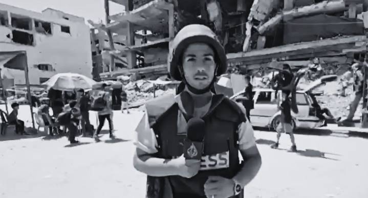 Cuatro periodistas palestinos mueren tras ataque israelí en Gaza