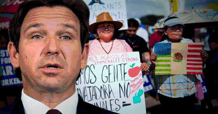 La nueva ley de Ron DeSantis para imponer restricciones a los migrantes sin documentos en Florida