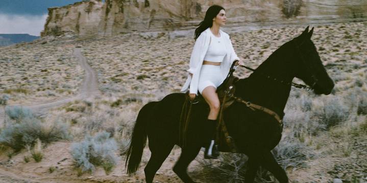Kendall Jenner Saddles Up Out West in These Affordable Bike Shorts