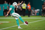 Dolphins' punter competition won by Jake Bailey
