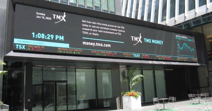 S&P/TSX composite finishes about 130 points higher