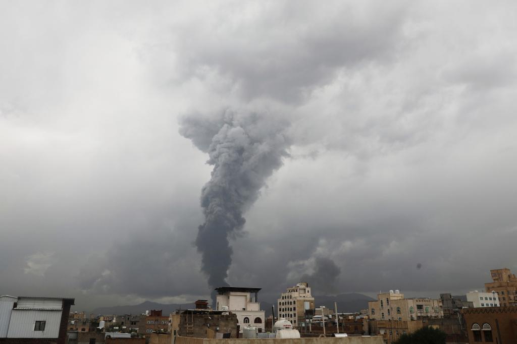 Israeli airstrikes hit Yemen’s capital, targeting Iran-backed Houthis – Baltimore Sun