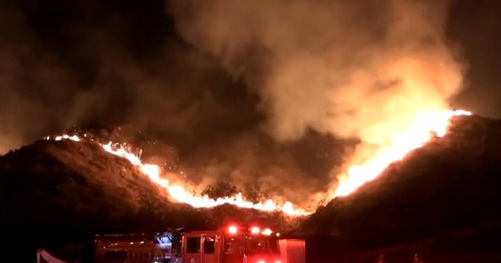 Eye Opener: New wildfire threatens Los Angeles neighborhoods
