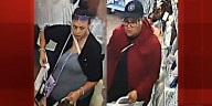Las Vegas police seek 2 people accused of an armed robbery