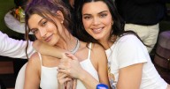 Hailey Bieber Twinned With Bestie Kendall Jenner In A $58 Sports Bra