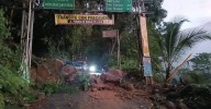 Cierre total en la autopista Medellín - Bogotá por un derrumbe