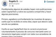 Pide presidente de Capital Tech transparencia en proceso