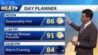 Mostly dry days ahead with temperatures soaring