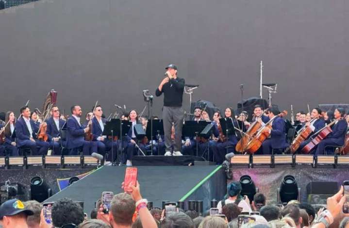 Chris Martin presenta en Wembley a la Orquesta Simón Bolívar como su favorita en el mundo