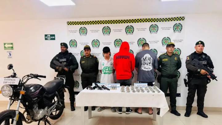 Cayeron dos de los sicarios más peligrosos de la estructura delincuencial 'Nueva Generación', que opera en el norte del Valle del Cauca