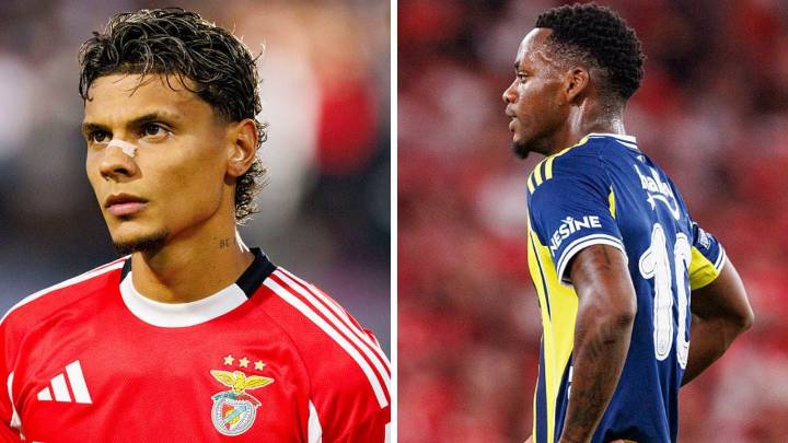 Mourinho tomó decisión con Jhon Durán en Champions: Benfica no hizo lo mismo con Richard Ríos
