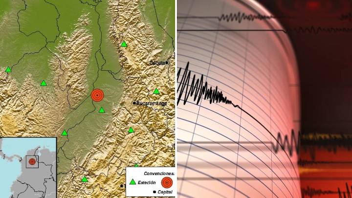 Nuevo temblor en Colombia: epicentro y magnitud del sismo de este viernes, 29 de agosto