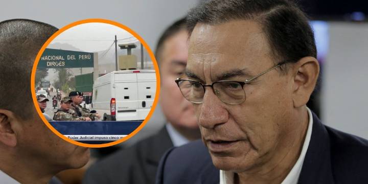 Martín Vizcarra llega al penal Barbadillo para cumplir prisión preventiva por 5 meses: Así fue su llegada