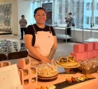 Fern and Aurora brings ube donuts and Filipino