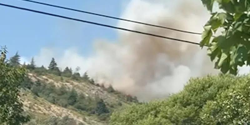 Wildfire Burning in Spaniard’s Bay