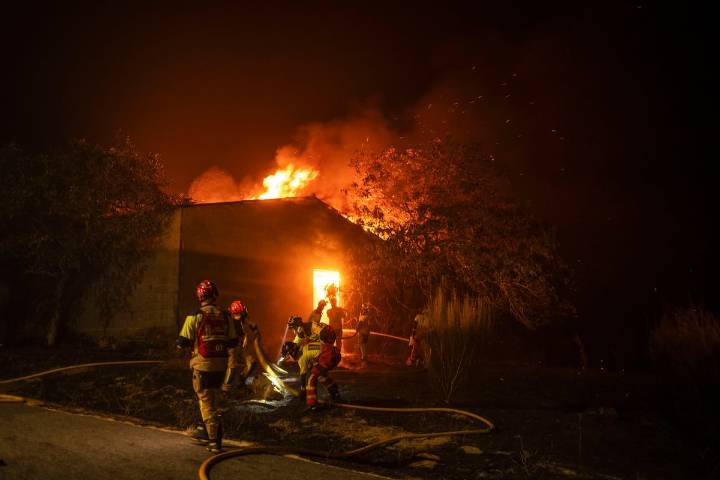 Pánico en Monterrei, el triángulo del fuego en España: “Vamos a morir todos abrasados”