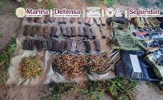 Operativos en Sinaloa dejan nueve detenidos y decomiso de armas y droga