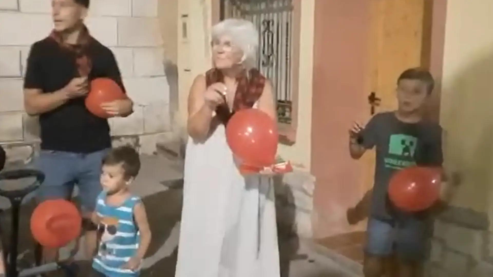 La original 'traca' fin de fiestas de un pueblo para respetar la alerta roja de incendios