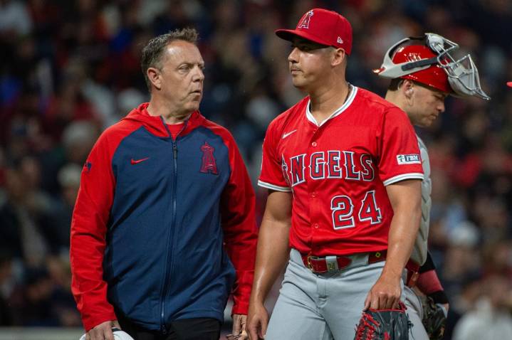 Angels’ Robert Stephenson hopes to finish season healthy