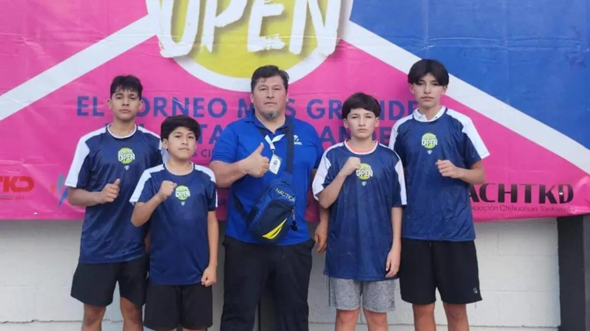Taekwondoínes destacan en Borden Open