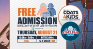 Coming to the North Idaho State Fair? Bring Coats 4 Kids for free admission!