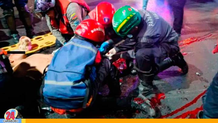 Hombre pierde una pierna al colisionar contra la defensa en la ARC