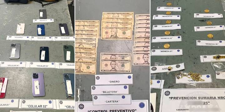 Los productos de alta gama que intentaba contrabandear la azafata de Aerolíneas Argentinas detenida en Ezeiza