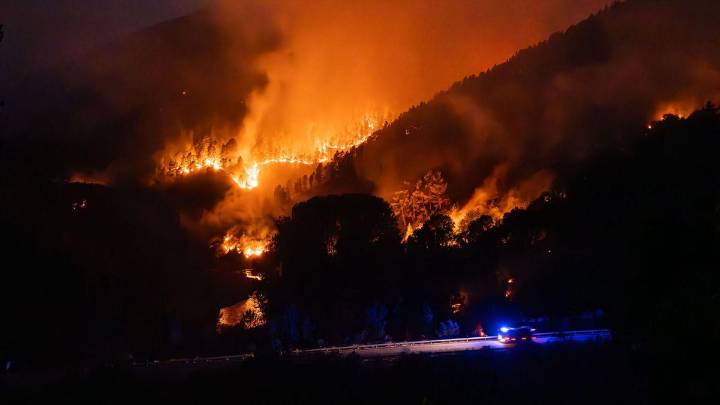 Mapa de incendios activos en Galicia: consulta cómo evolucionan todos los focos