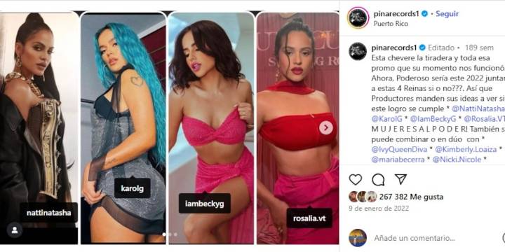 Ivy Queen habló del fallido proyecto de juntarse con Karol G, Fariana, Natti Natasha y otras figuras latinas: “Con muchas de esas no hay relación”