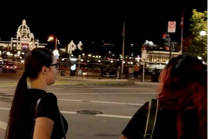 Downtown Victoria shows its heart as tourist season winds down