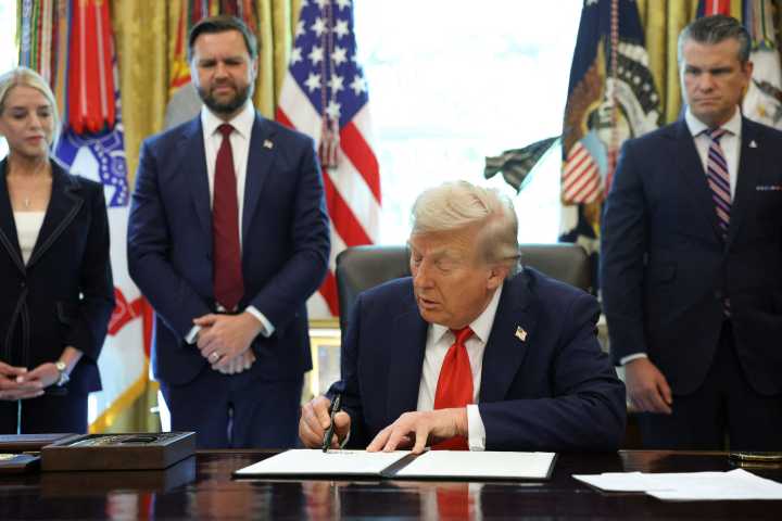 Trump To Sign Executive Order Directing AG To Prosecute Flag Desecration