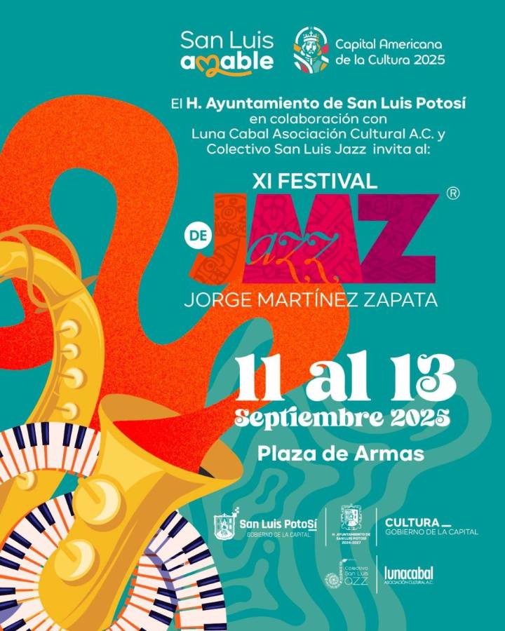 Prepara Gobierno de la Capital el XI Festival de Jazz “Jorge Martínez Zapata”