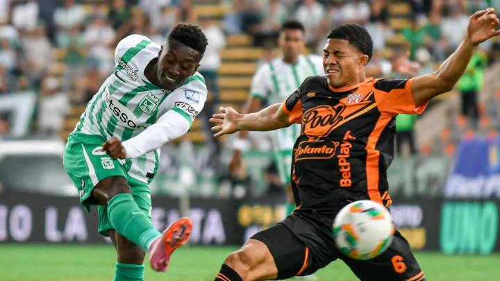 Atlético Nacional le ganó apenas 1-0 a Envigado, que jugó un tiempo con 9 jugadores